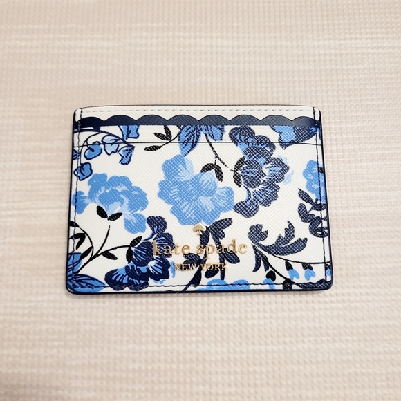 kate spade Blue Floral Wallet - Picture 4 of 9